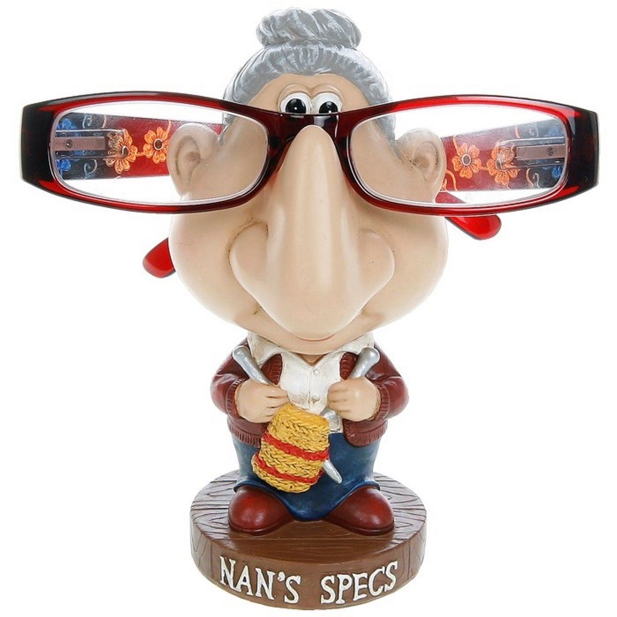 Glasses Holder Specs Stand Nose Rack Reading Spectacles Novelty Gift eBay