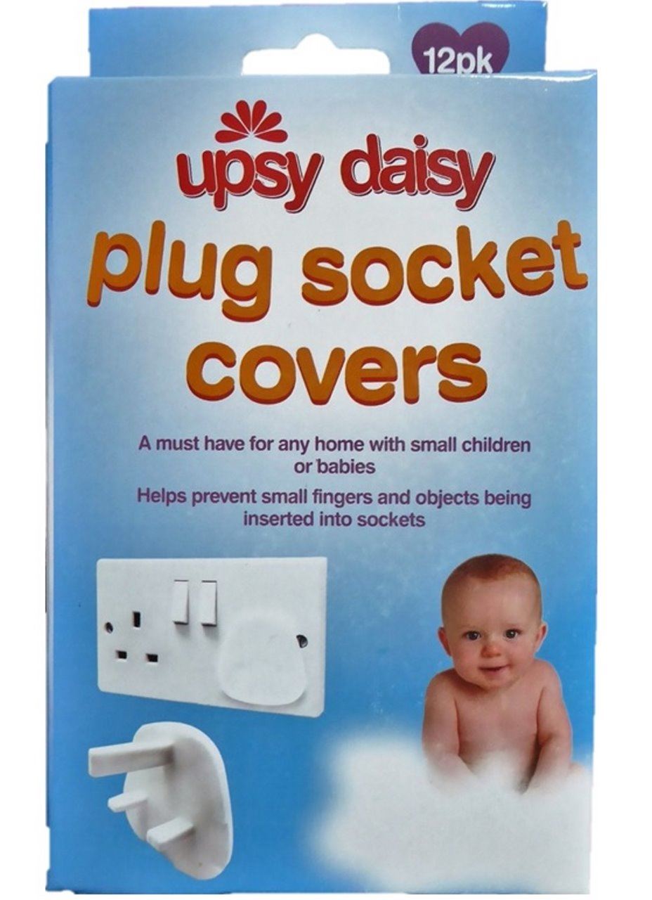 Baby Proofing 12/24/48x Plug Socket Covers Plastic Baby Kid Safe