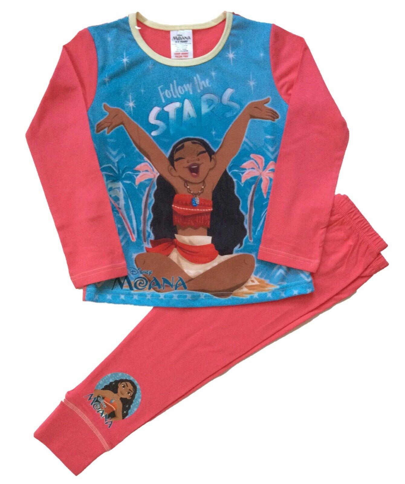 Girls Character Pajamas Disney Kids Pjs Set 210 Years eBay