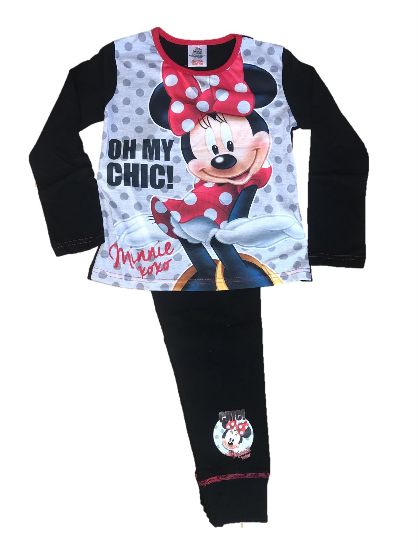 Kids Girls Character Pajamas Disney Pjs Set 210 Years eBay
