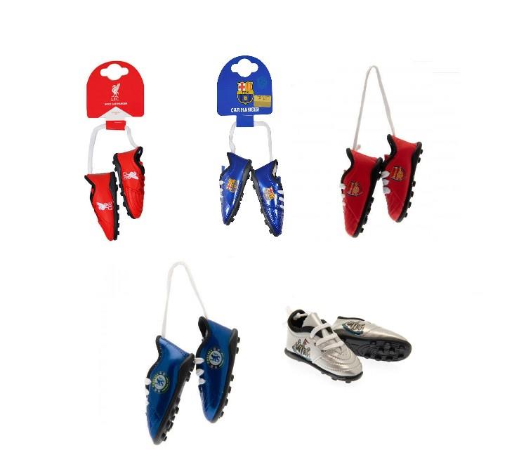 3D Car Mirror Football Club Hanging Boots Novelty Accessory Gift eBay