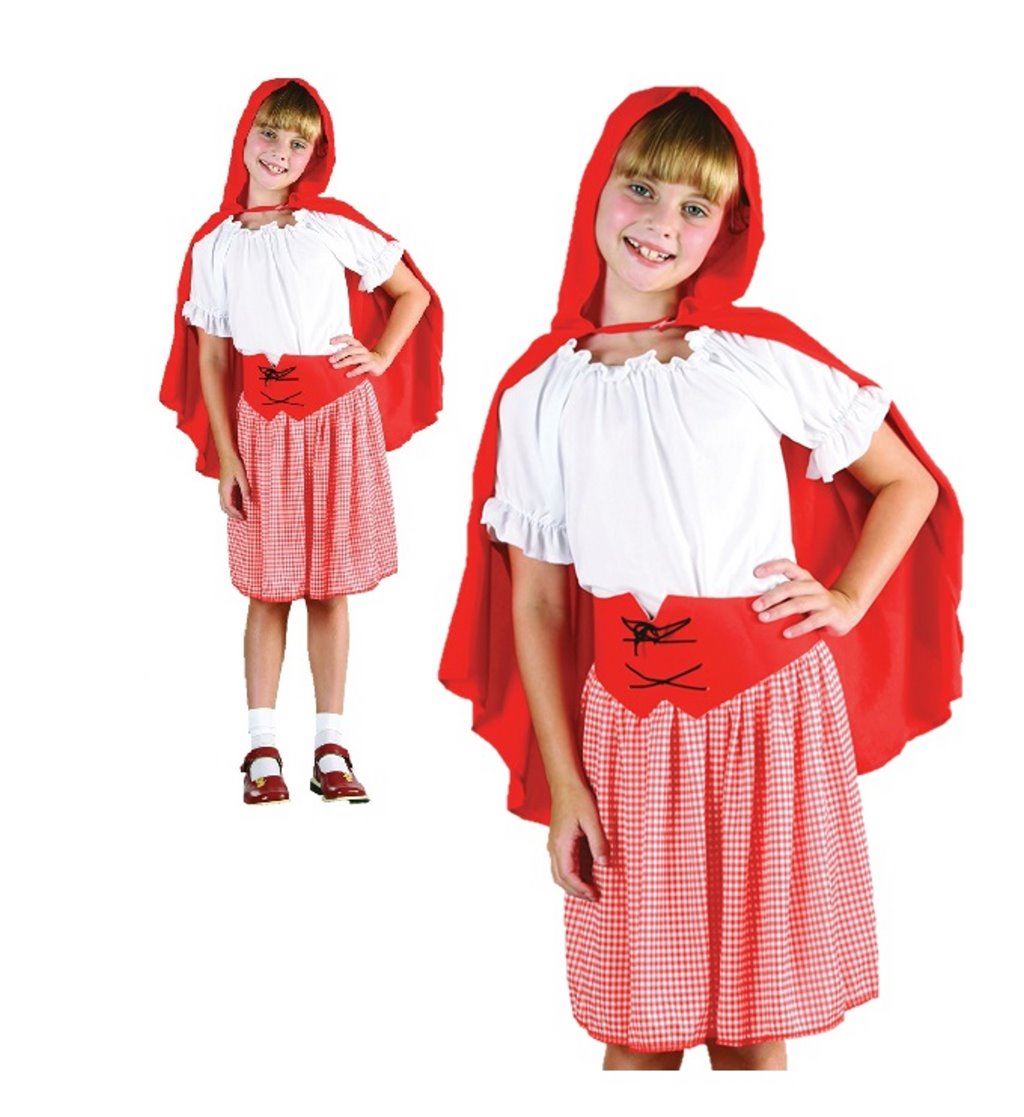 Girls Red Riding Hood Goldilocks Costume World Book Day Book Week Fancy Dress