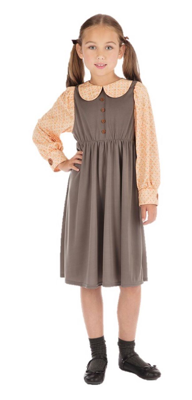 Victorian School Girl Childrens Costume Book Week Fancy Dress eBay