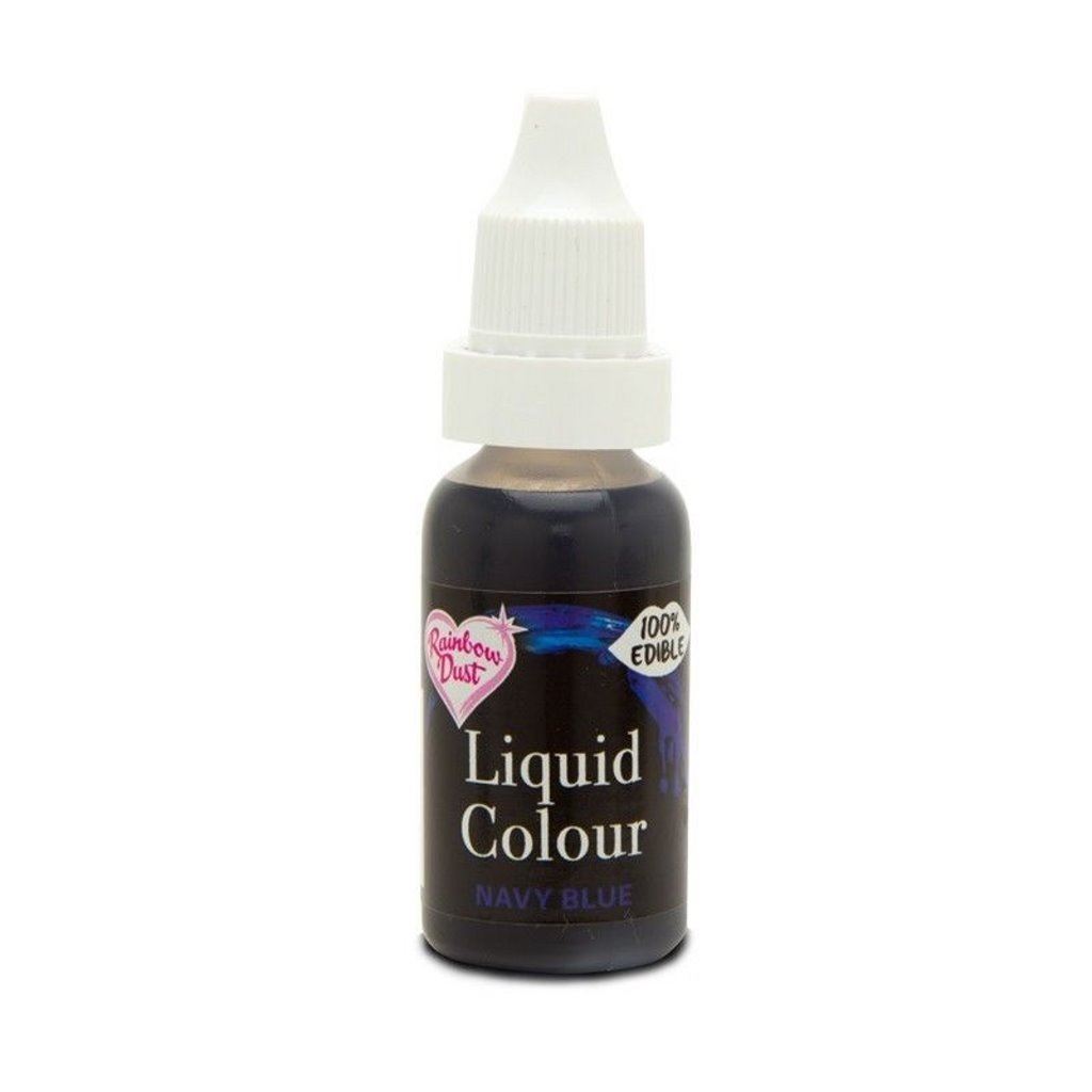 RAINBOW DUST EDIBLE Liquid Food Colours Colouring Colour Decorating