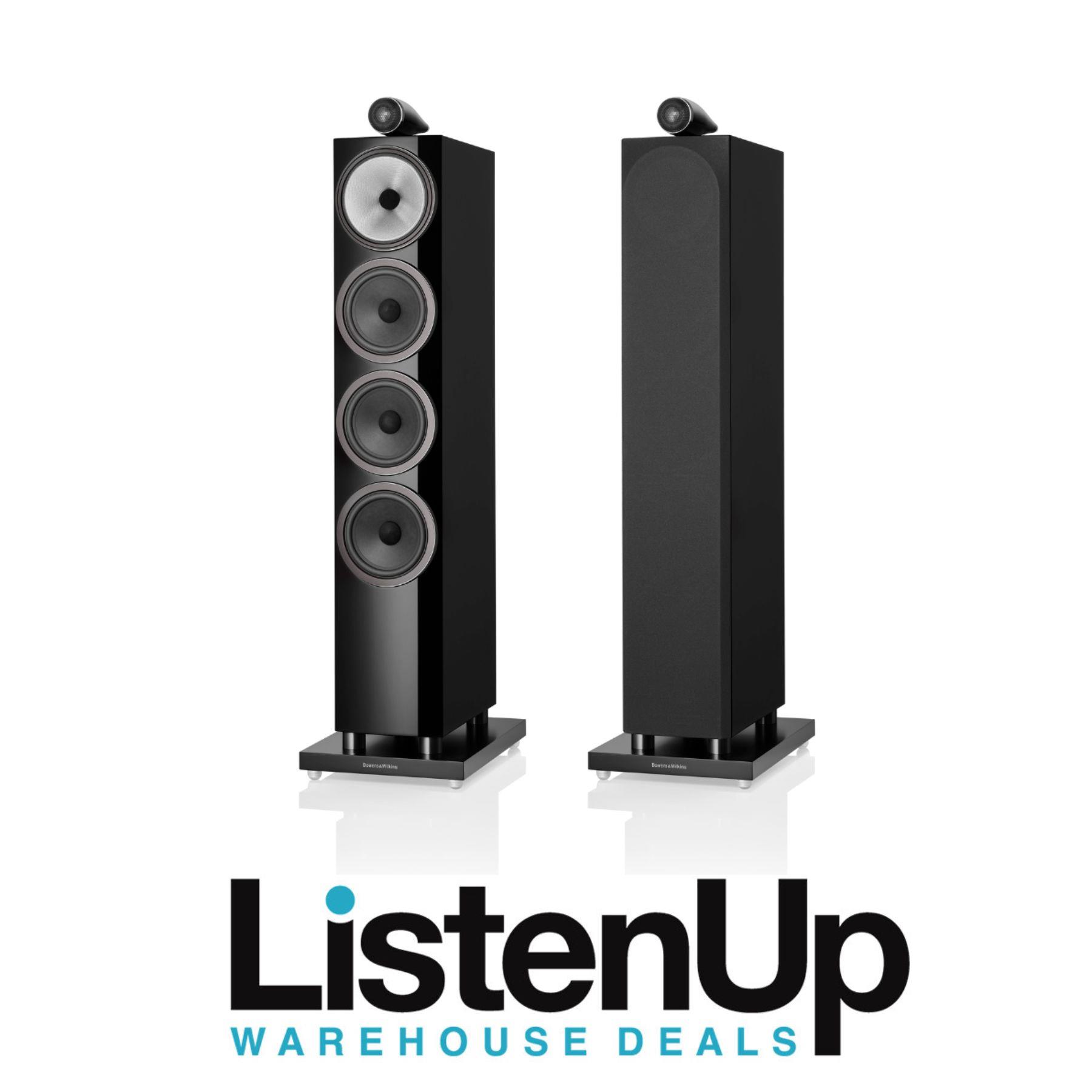 Bowers & Wilkins (B&W) 702 S3 Tower Speakers (Pair) - Gloss Black