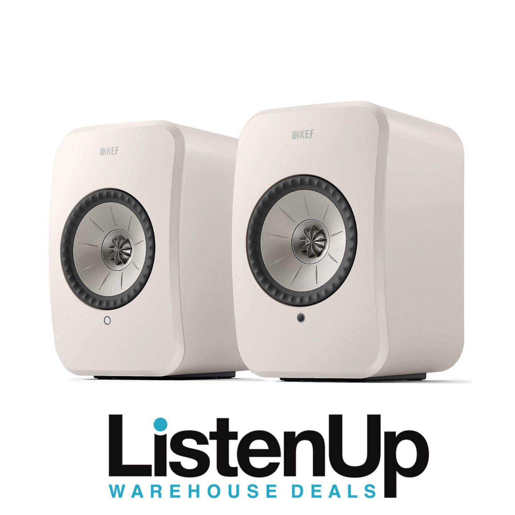 KEF LSX(ホワイト) 中古 KEF LSX II LT Wireless HiFi Speakers - Pair - Stone White | eBay