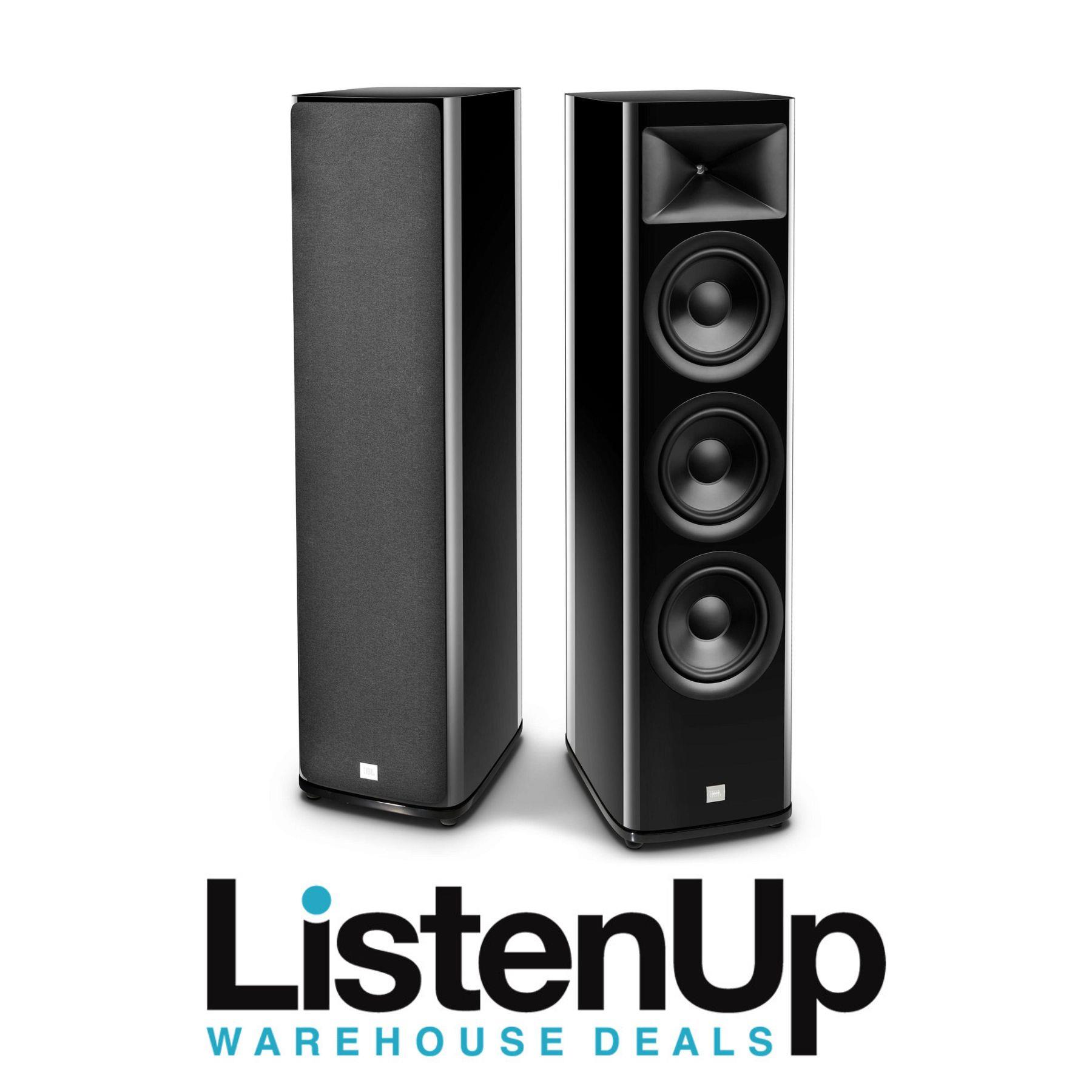JBL HDI-3800 Floor-standing Tower Speakers - Pair - Gloss Black | eBay
