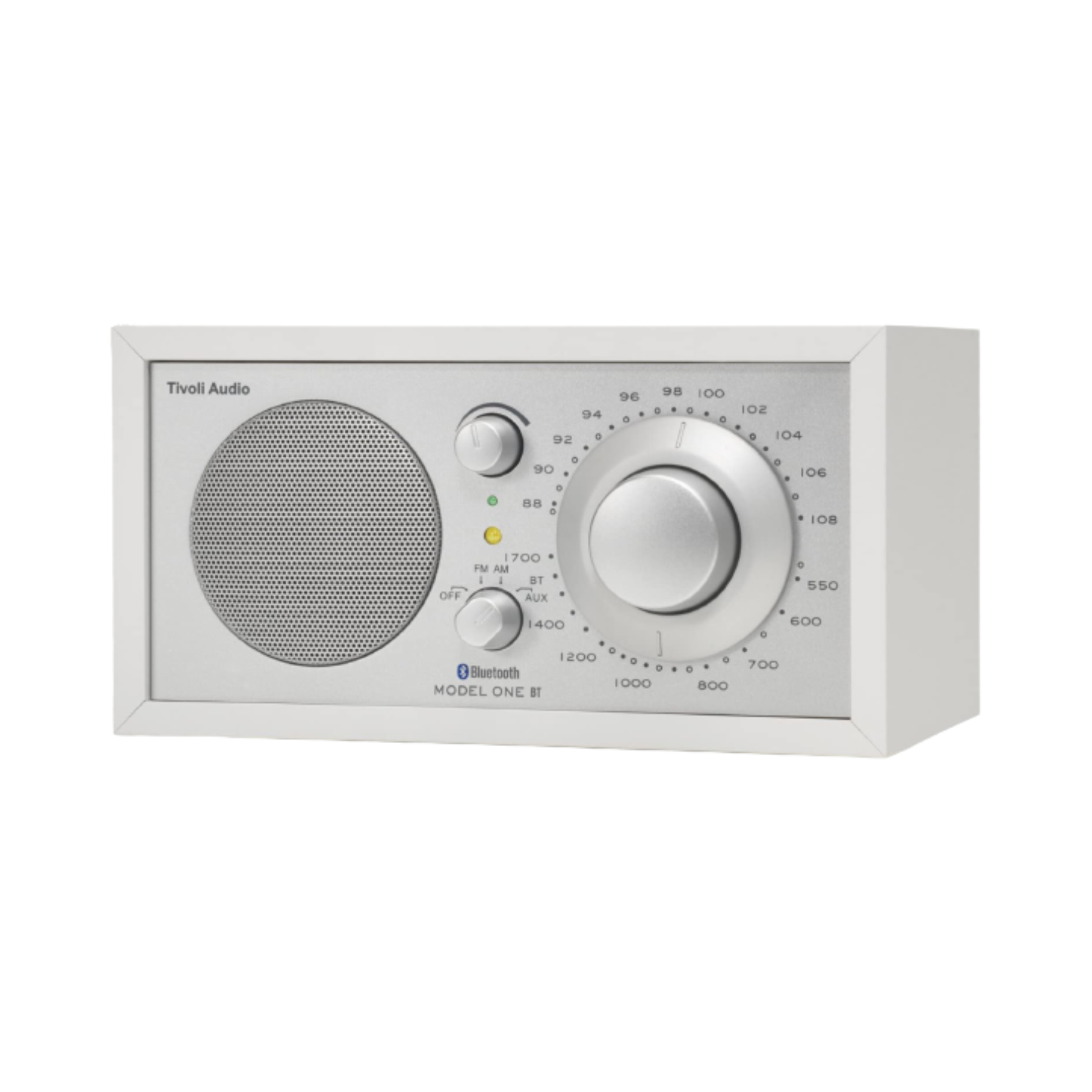 Tivoli Model One BT - AM/FM Radio with Bluetooth, AUX Input (White
