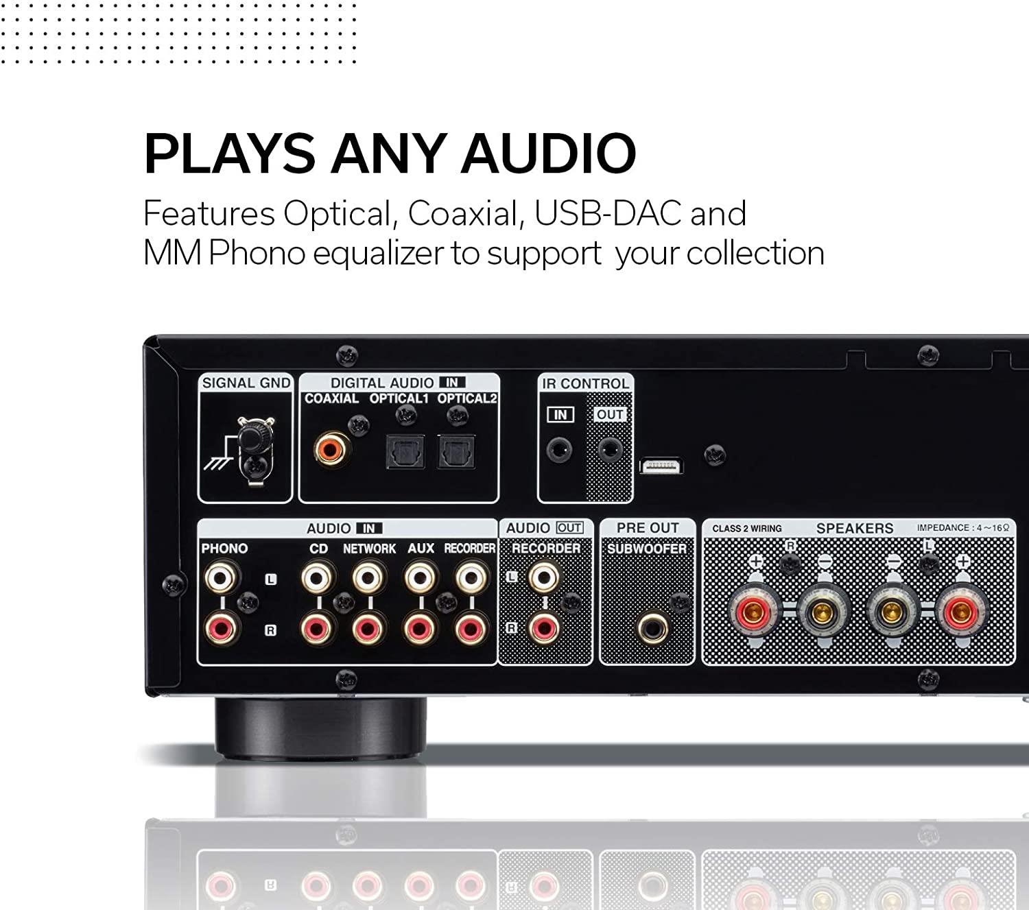 Denon PMA600NE 70W Power per Channel Integrated Amplifier with