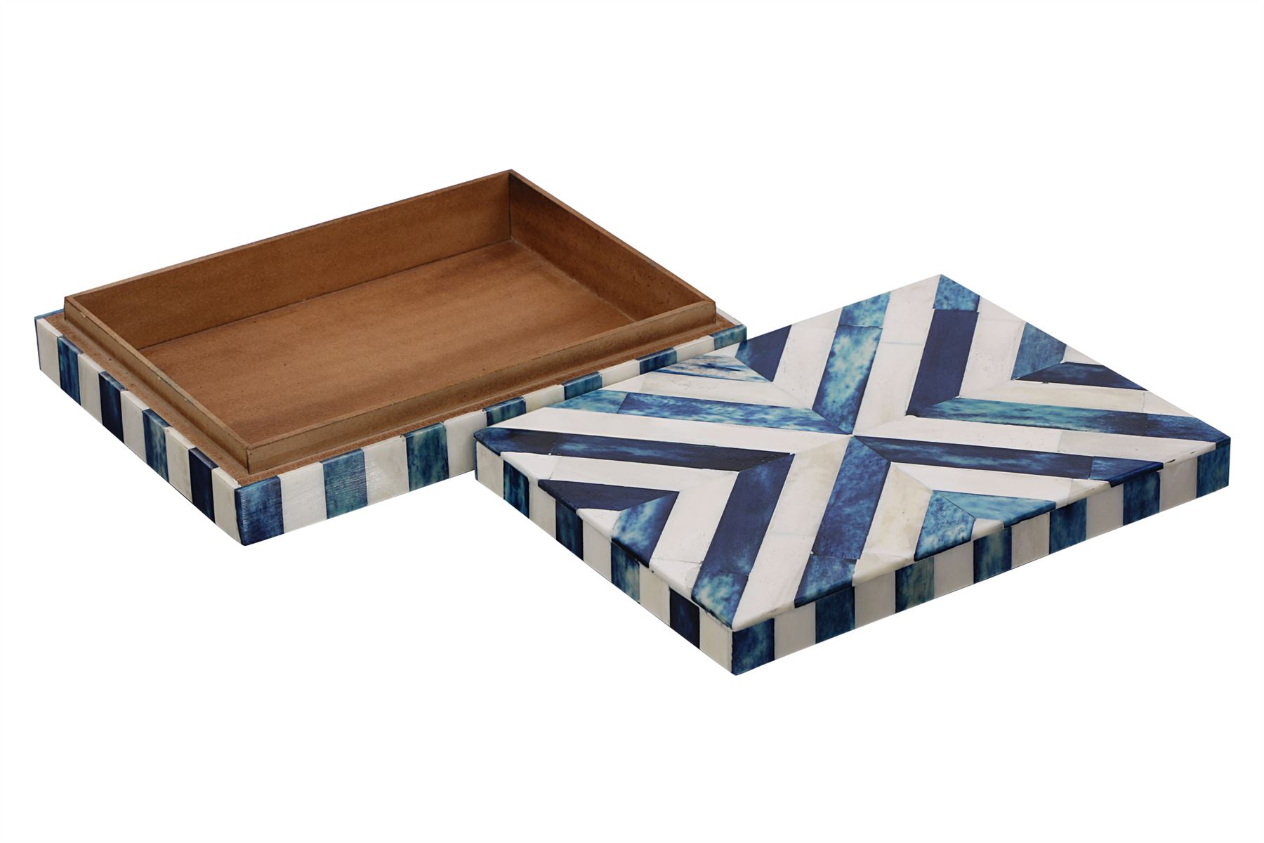 Chevron Jewelry Gift Decorative Organizer And Storage Boxes For
