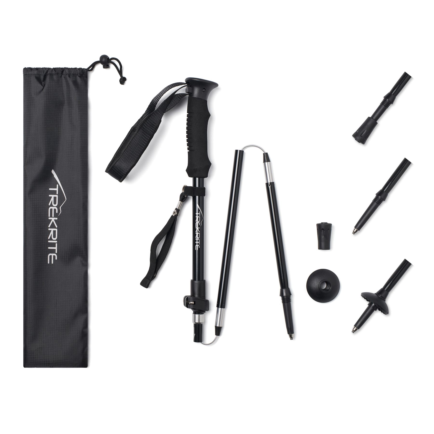 trekrite antishock hiking sticks