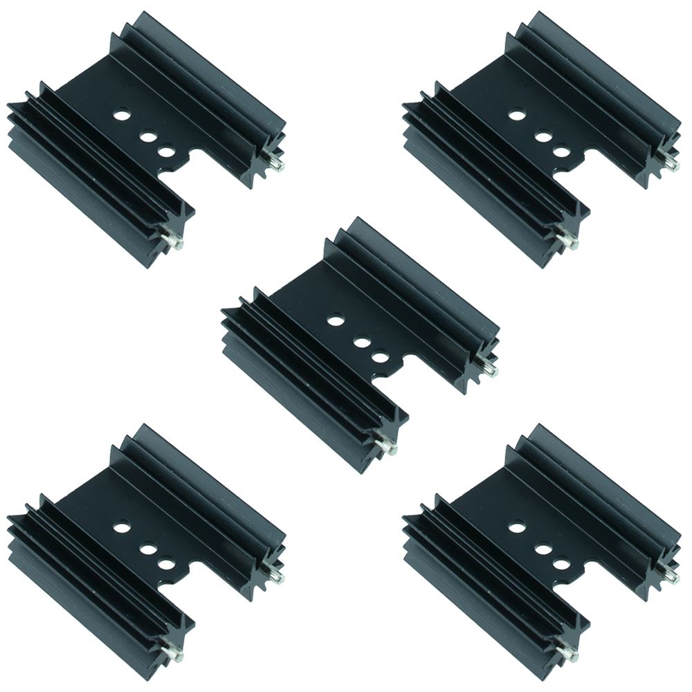 TO220 TO5 Heatsink Alloy for Transistors Voltage Regulators Heat Sink - Picture 12 of 25