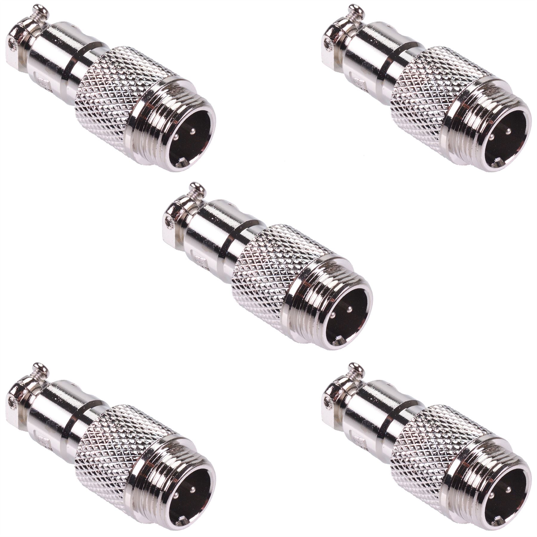 M12 Aviation Metal Circular Connector Plug Socket Male Female 2 3 4 5 Way - Picture 20 of 49