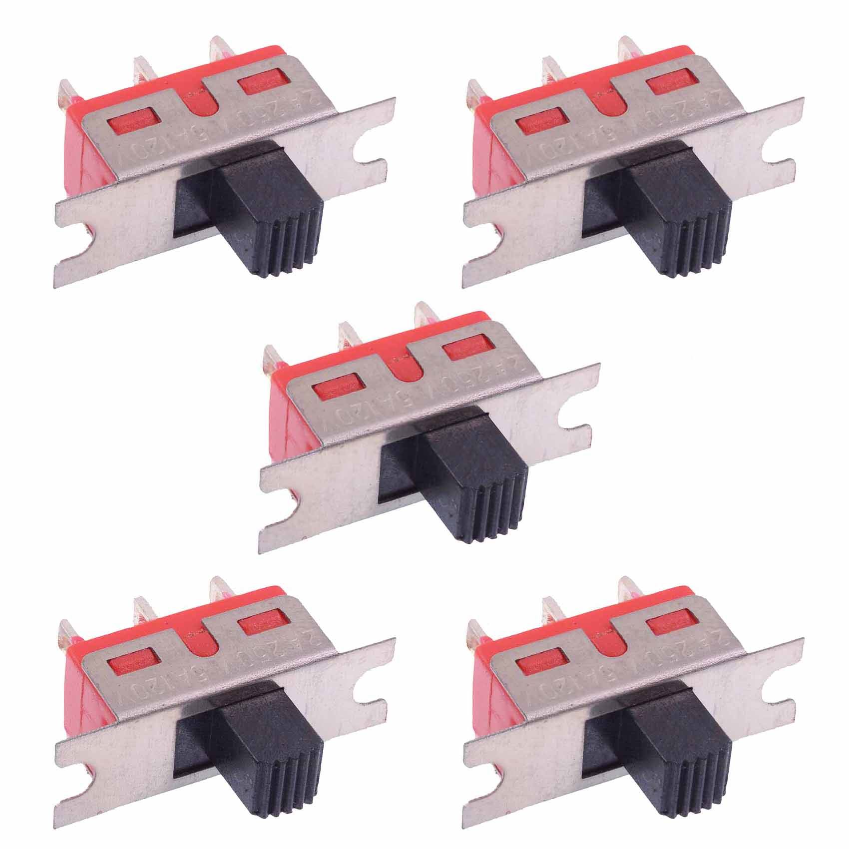 On-On Mini Slide Switch SPDT DPDT 5A