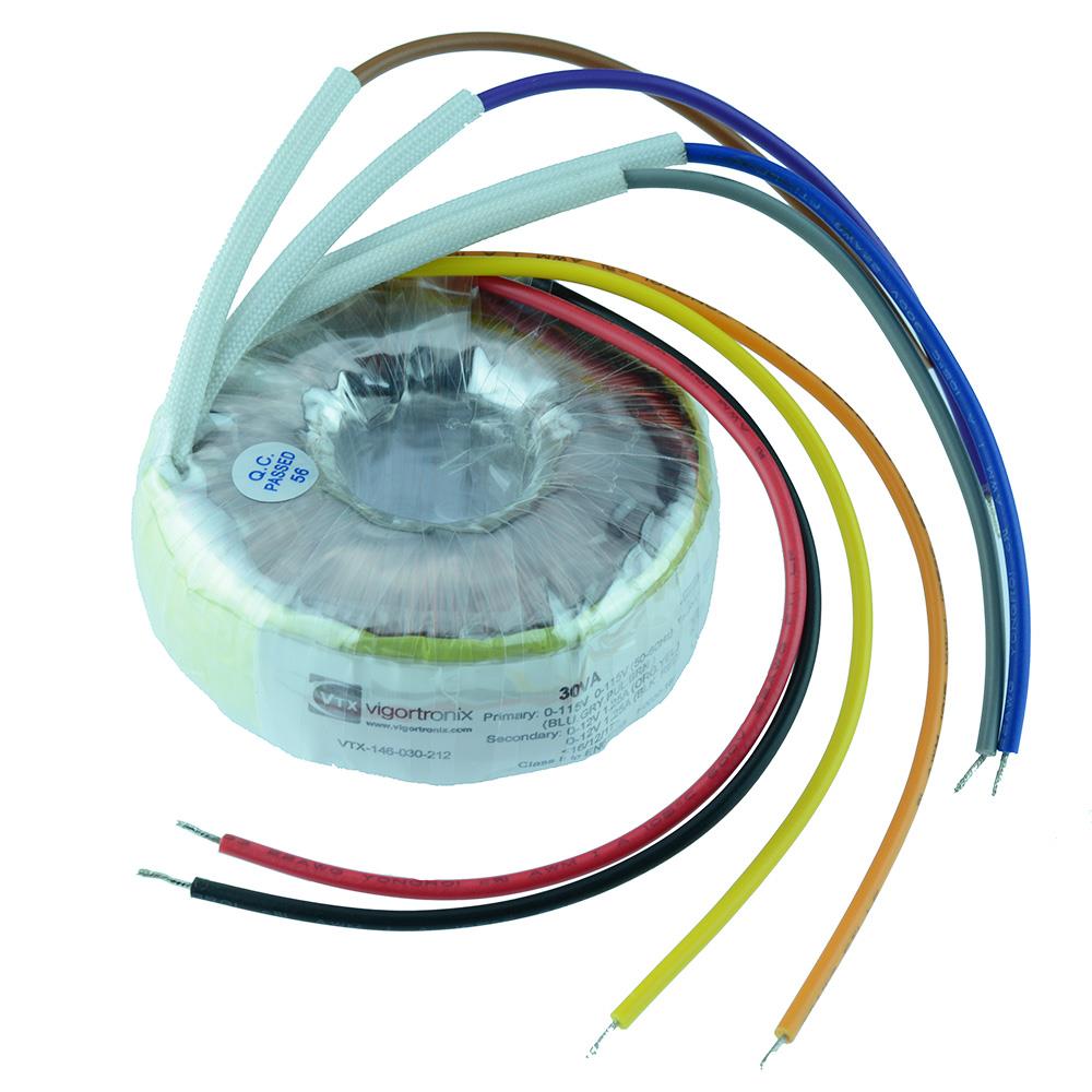 15VA to 300VA Toroidal Transformer 6V 9V 12V 15V 18V 24V Dual Primary 230V - Picture 11 of 47