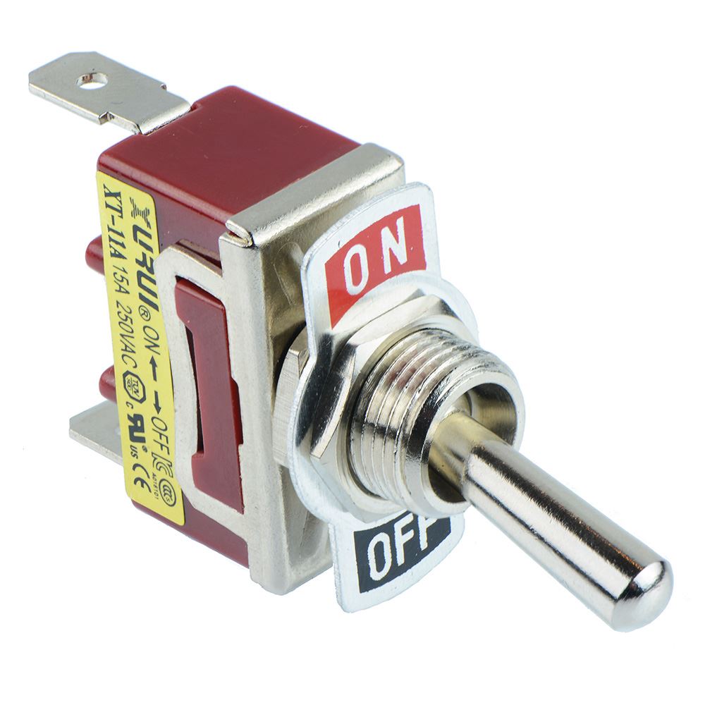 Off(On) Momentary Toggle Flick Switch 15A SPST eBay