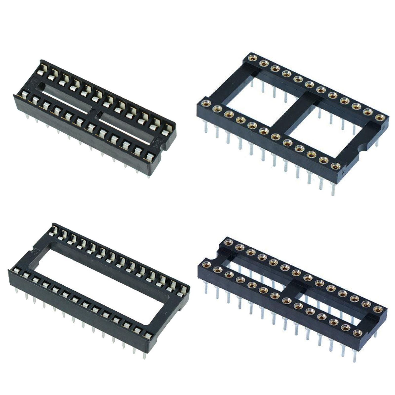 CHOOSE QUANTITY 40 PIN DIP DIL IC SOCKET PCB 0.6/"