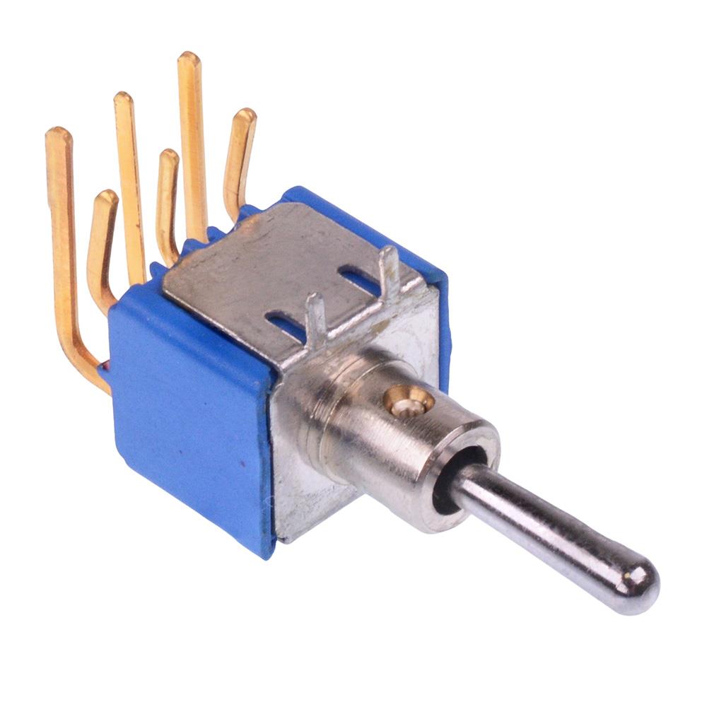 5244WCDB13X404 APEM interrupteur à bascule miniature PCB on-on-on DPDT