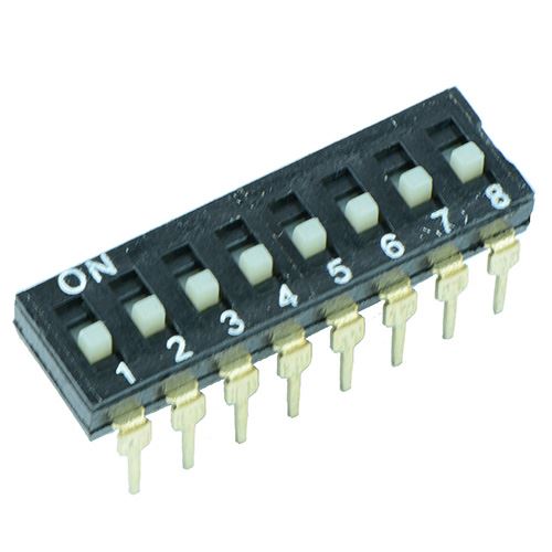 2 4 6 8 Way Low Profile 2.54mm DIL DIP PCB Switch - Picture 18 of 18