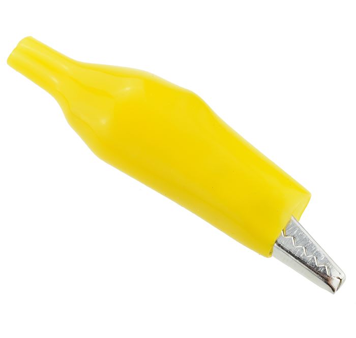 10 x 58mm Yellow Crocodile Alligator Clip | eBay