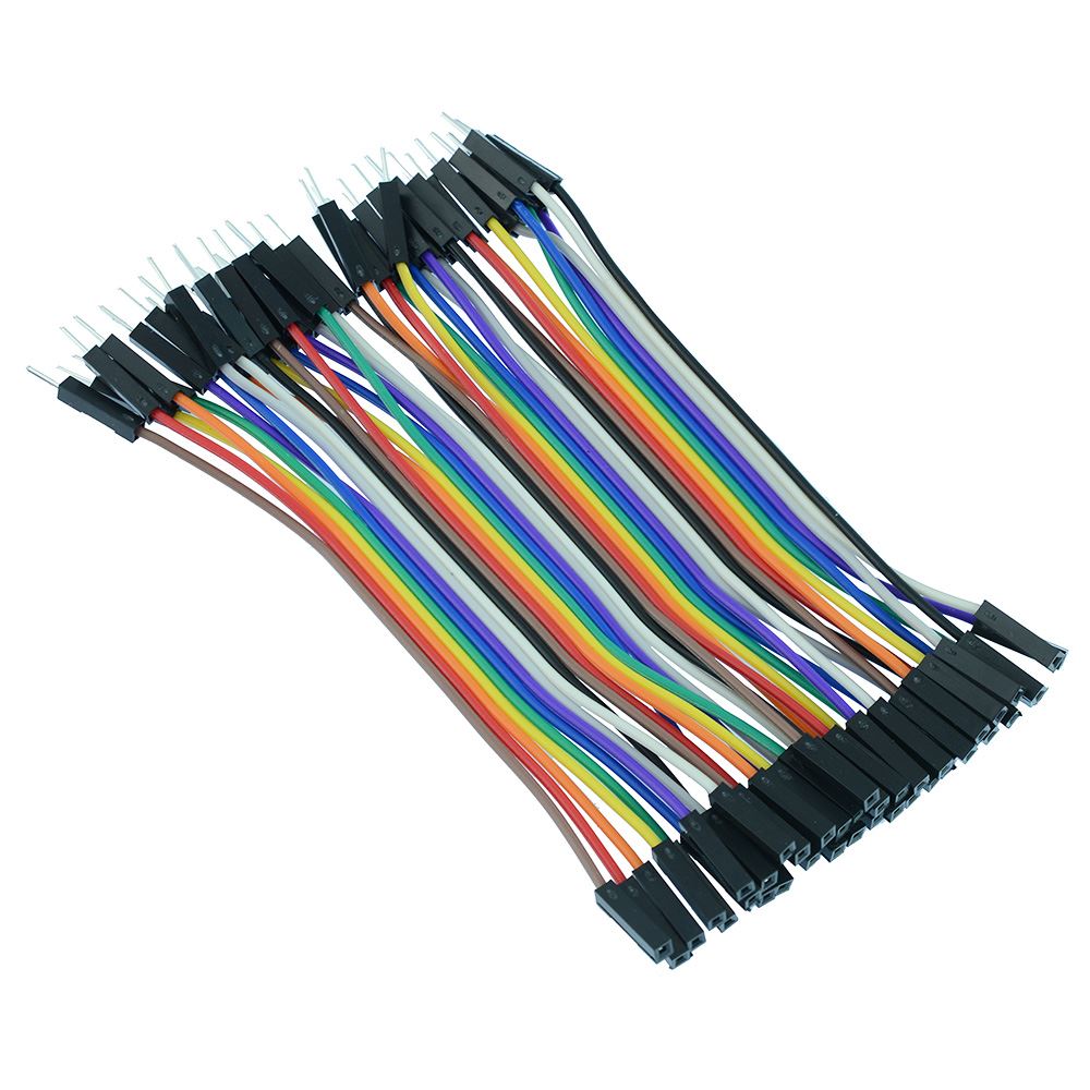 40pcs Dupont Male Female 10cm / 20cm Jumper Wire Connectors Leads eBay