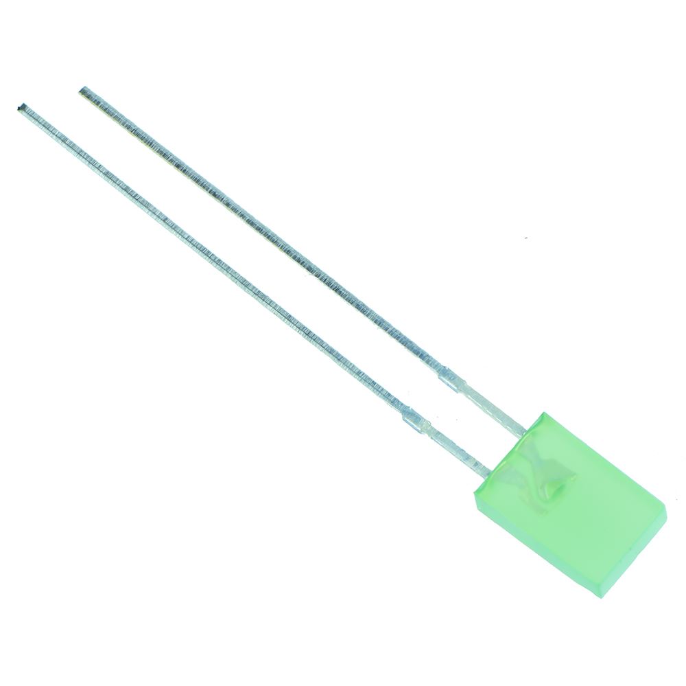 25 Huiyuan DEL 2534b2d-kha-a DEL rectangulaire 2x5mm Bleu diffuse 100mcd 858924