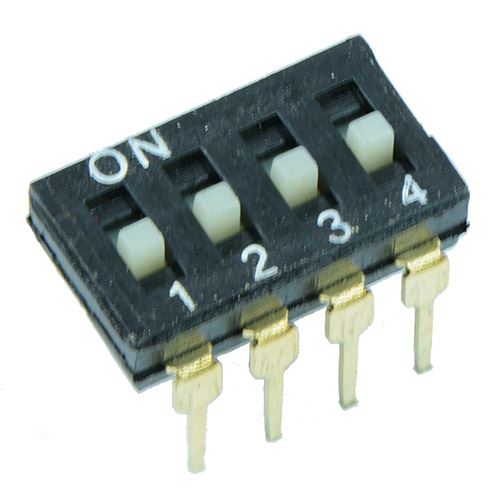 2 4 6 8 Way Low Profile 2.54mm DIL DIP PCB Switch - Picture 9 of 18