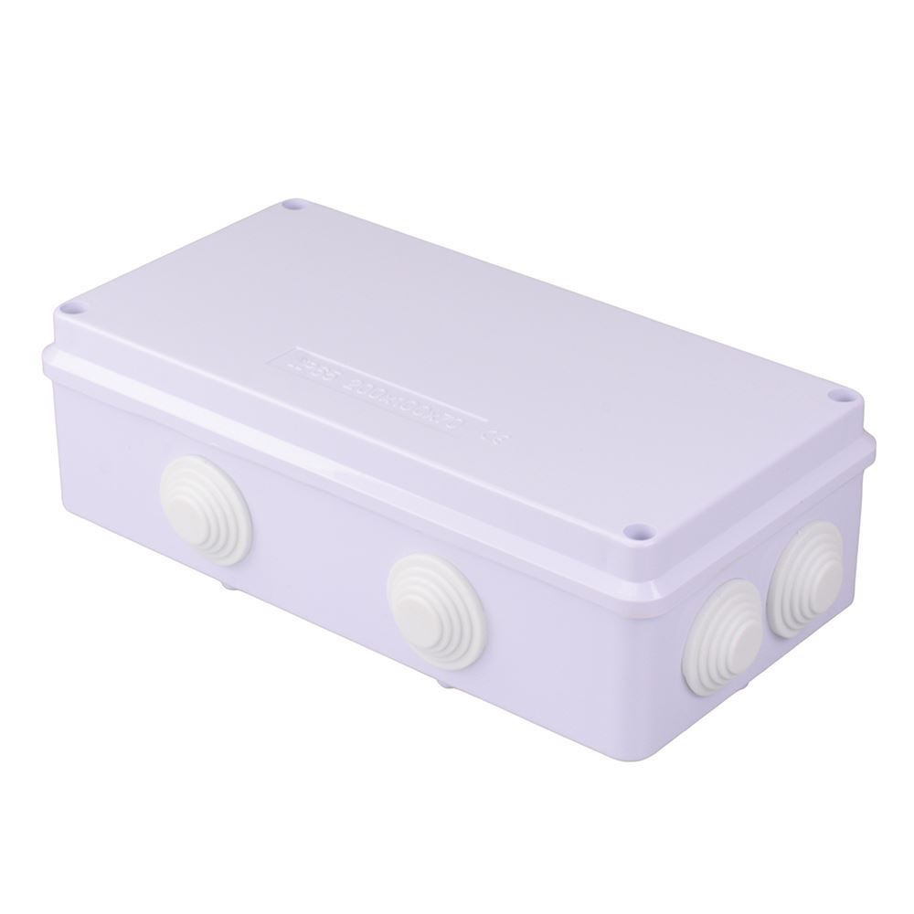 Grey Junction Box Electrical Enclosure ABS Waterproof IP65