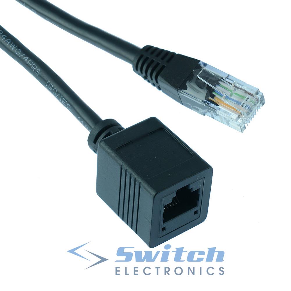 RJ45 Cat5e Network Extension Cable Male to Female 50cm to 10m