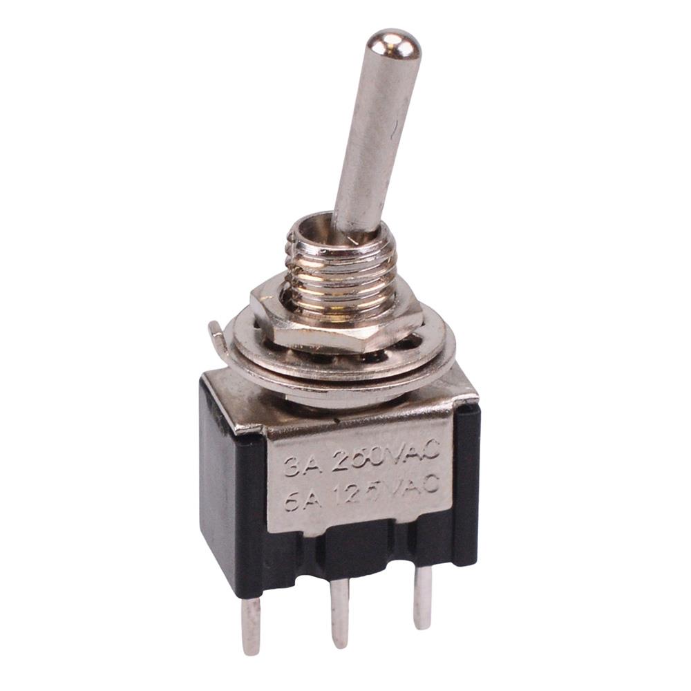 PCB Miniature Mini Toggle Switch On-Off, On-On, On-Off-On - Picture 3 of 4