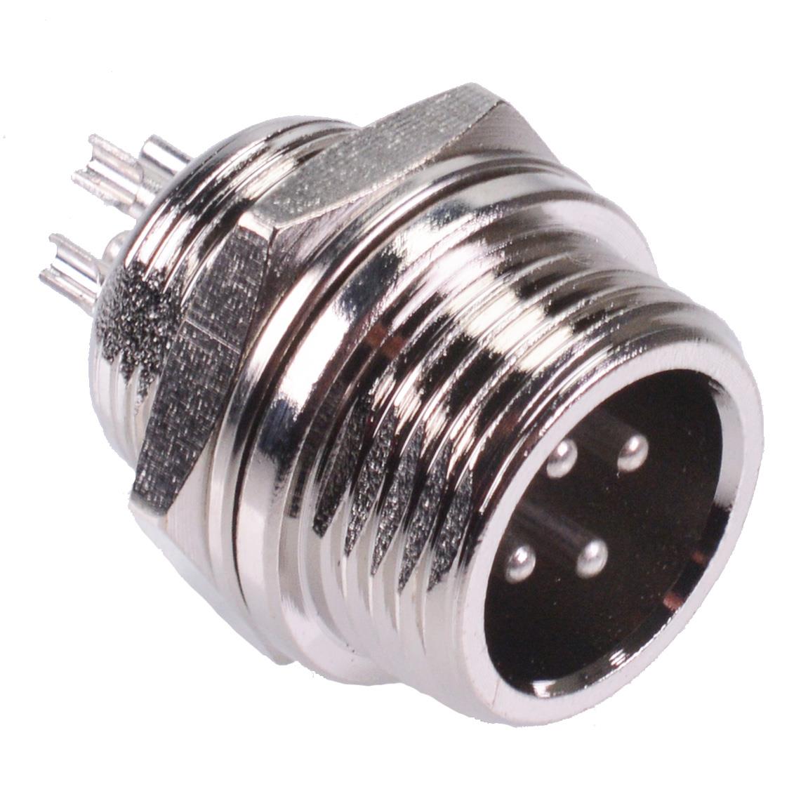 M12 Aviation Metal Circular Connector Plug Socket Male Female 2 3 4 5 Way - Picture 42 of 49