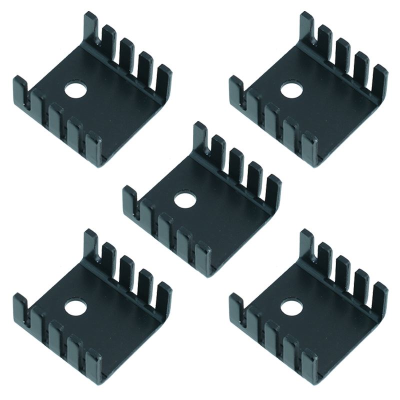 TO220 TO5 Heatsink Alloy for Transistors Voltage Regulators Heat Sink - Picture 4 of 25