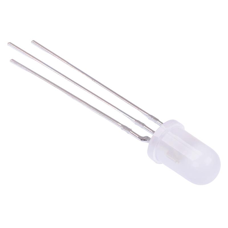 3mm 5mm 10mm Bi-Colour LED Diffused Clear Lens - Red Green Blue Yellow - Picture 4 of 6
