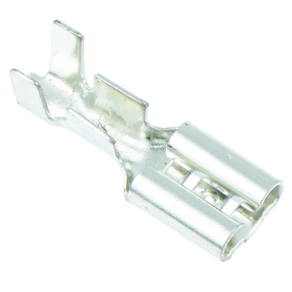 100 X 6.3mm 16-20AWG terminal Faston Crimp receptáculo