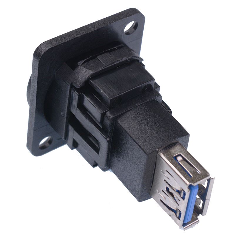 XLR Feedthrough Connectors USB 2.0 3.0 A B and Rack CLIFF - Picture 11 of 21