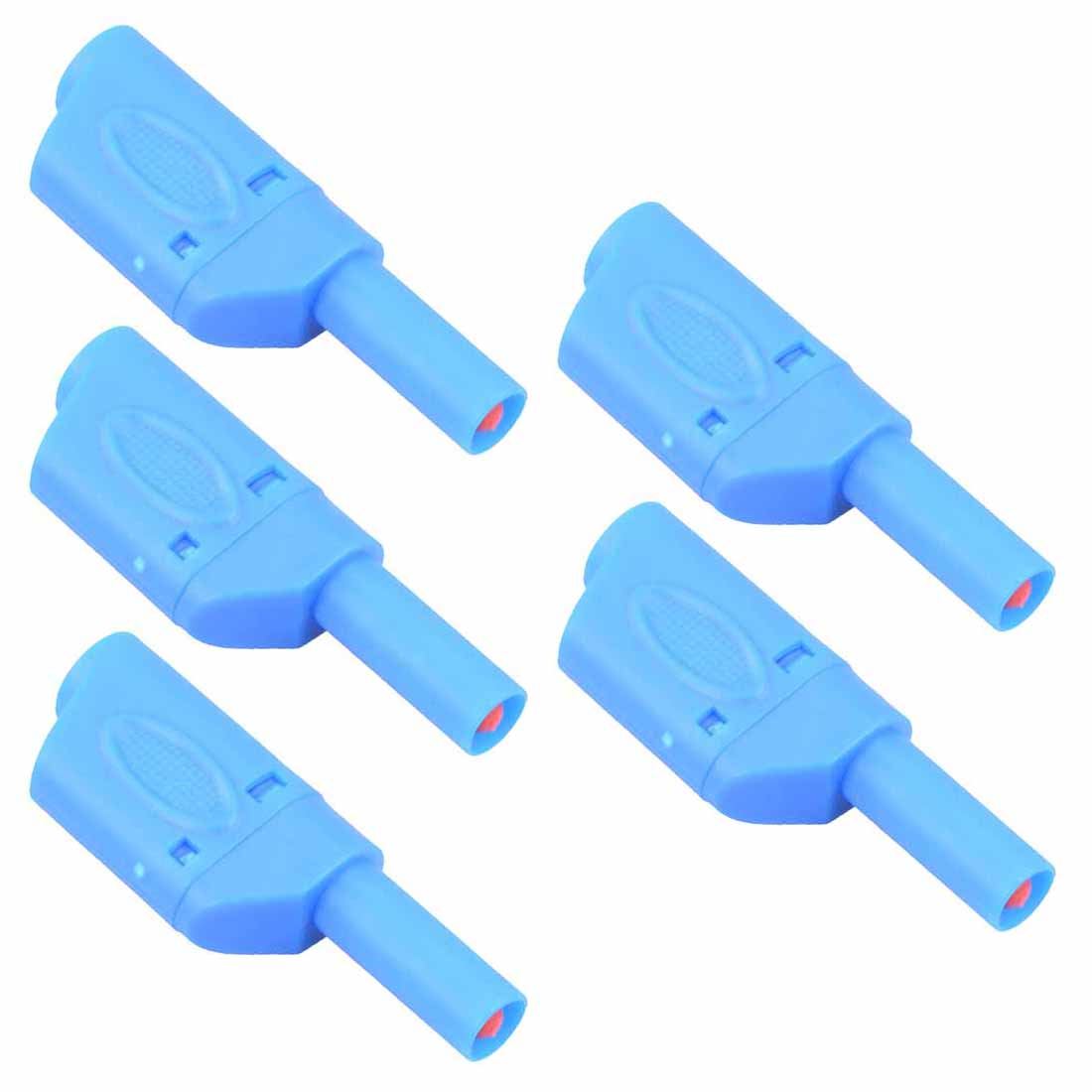 Red Black Blue Green Yellow 4mm Shrouded Test Plug Connector 32A - Picture 5 of 11