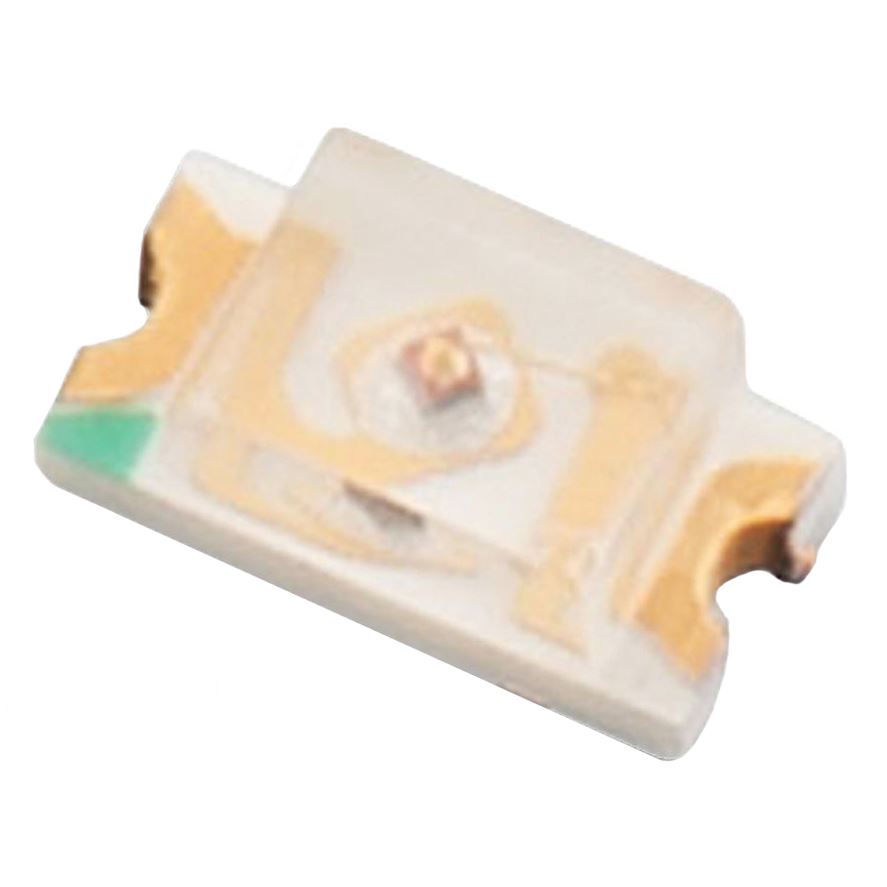 10 X Pure White 1206 SMD DEL 850mcd 120 °