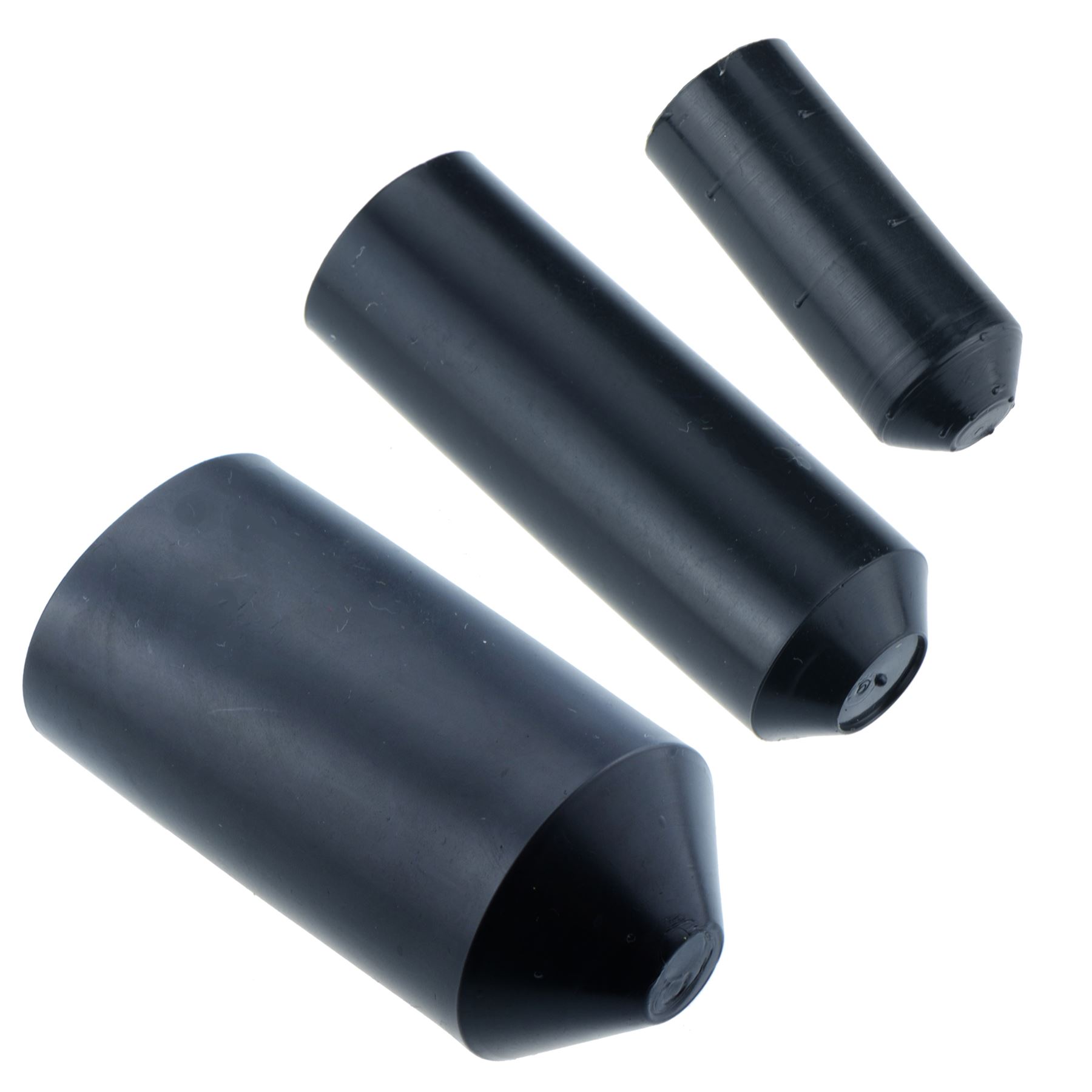 1/2 Inch Adhesive Lined Heat Shrink Tubing - Black & Red Marine Grade THICK | Made In USA By PAKA TOOLS