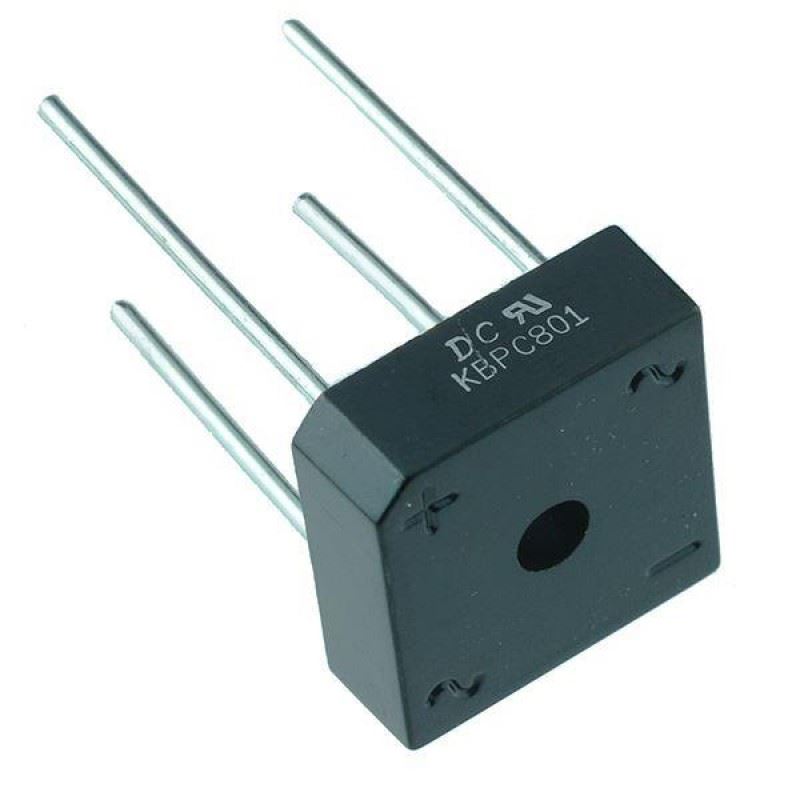 2 x KBPC801 Bridge Rectifier Diode 8A 100V eBay