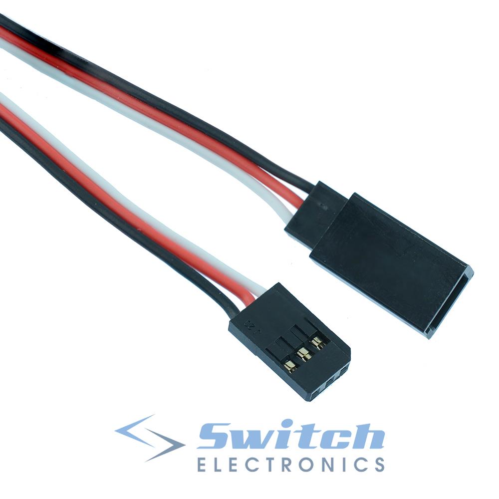 Rc Servo Extension Wire Cable Lead Futaba Jr Hitec Sanwa