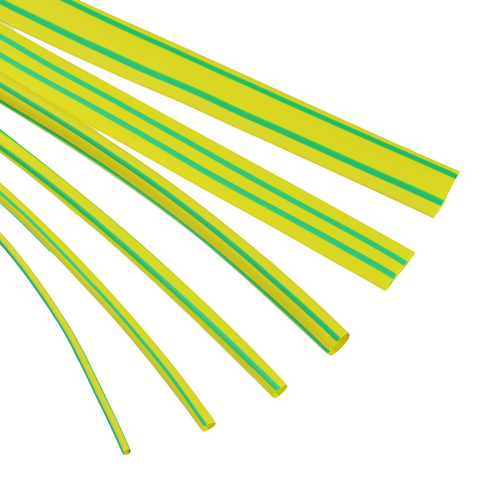 Green/Yellow (Earth) 13mm Heat Shrink Tubing 1.2m Length
