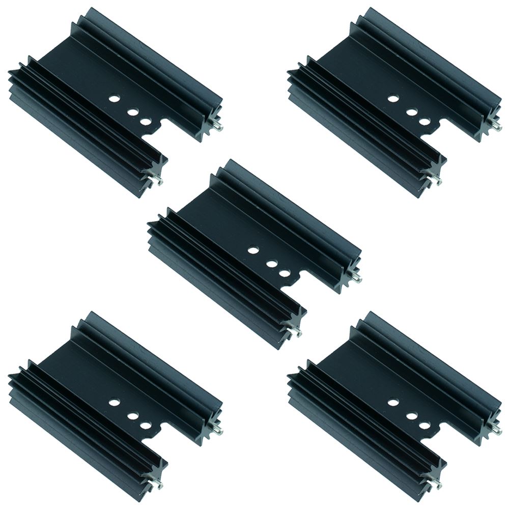 TO220 TO5 Heatsink Alloy for Transistors Voltage Regulators Heat Sink - Picture 16 of 25