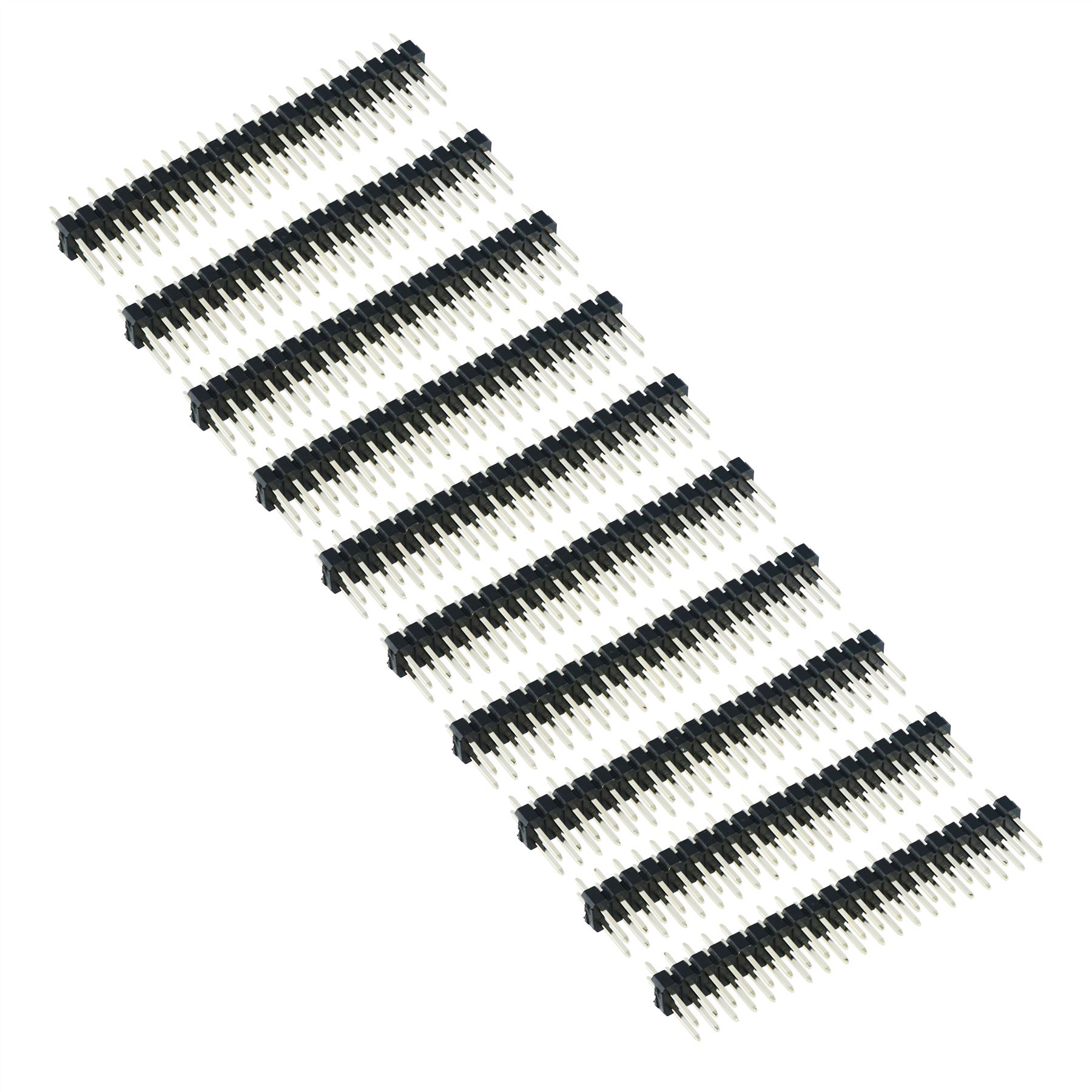 Breadboard Blue 40 Pin Header Pins Strip PCB 0.1/" 2.54mm for Arduino