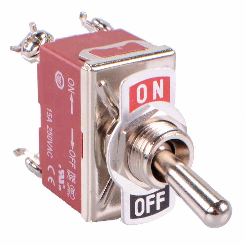 Standard Toggle Switch Screw Terminals 250V 15A SPST SPDT DPST DPDT - Picture 16 of 22