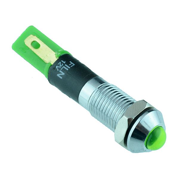 12V Metal Panel Indicator Light - 6mm 8mm 10mm 12mm - Picture 25 of 60