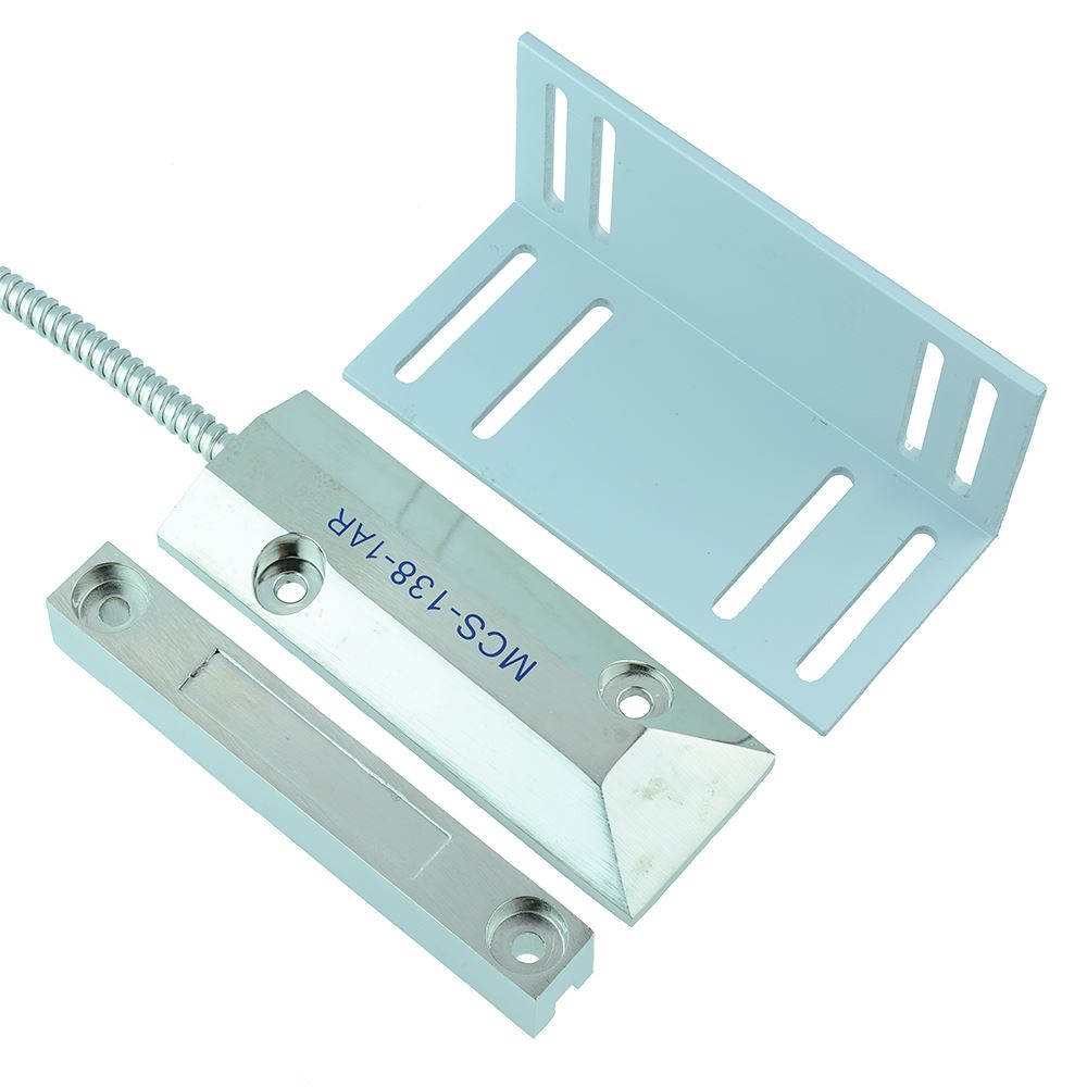 Comus MCS-137-3 Interruttore in alluminio magnete /& Bracket Set con Cavo armato