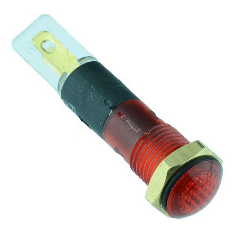 5 x Red LED 8mm Panel Indicator 220V