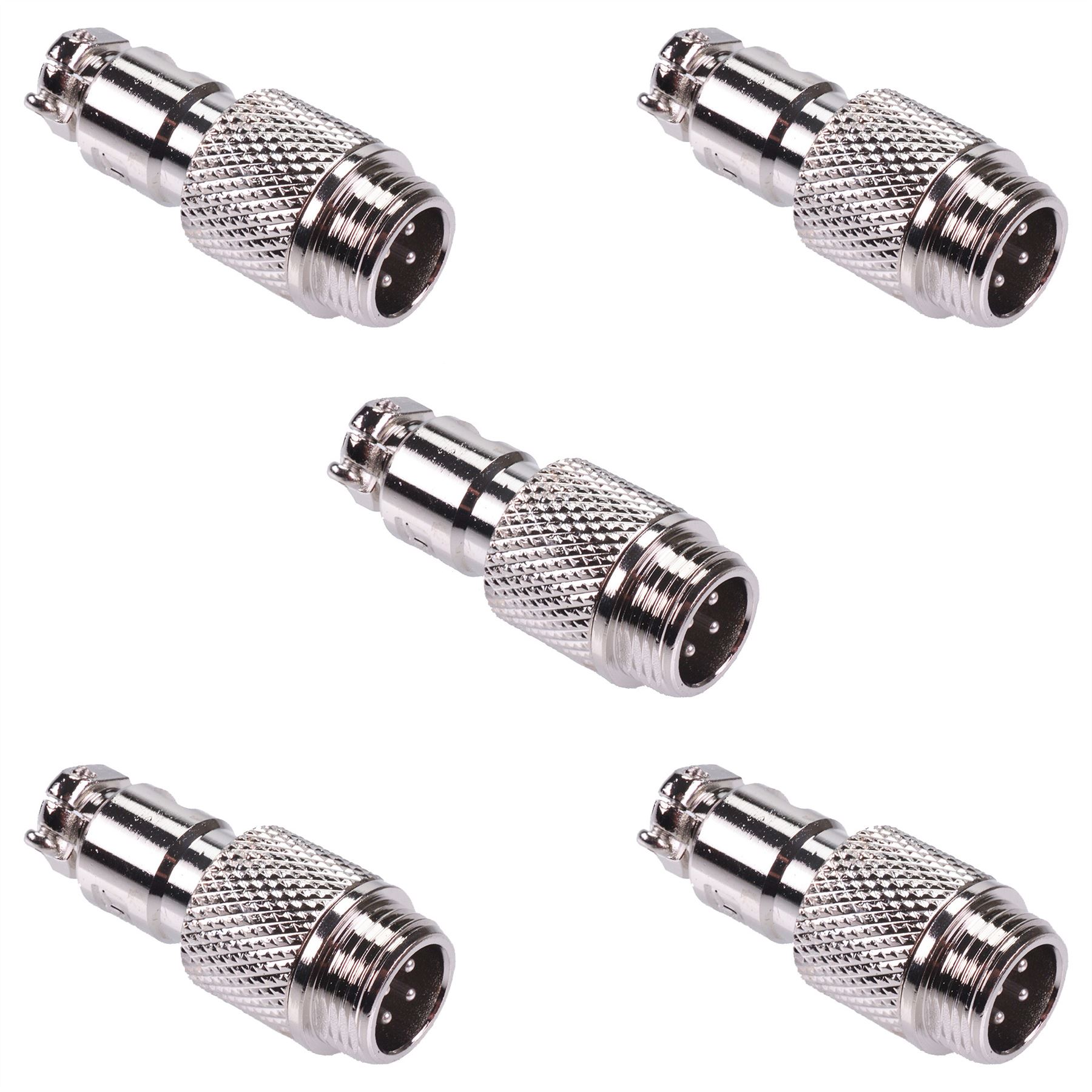 M12 Aviation Metal Circular Connector Plug Socket Male Female 2 3 4 5 Way - Picture 28 of 49