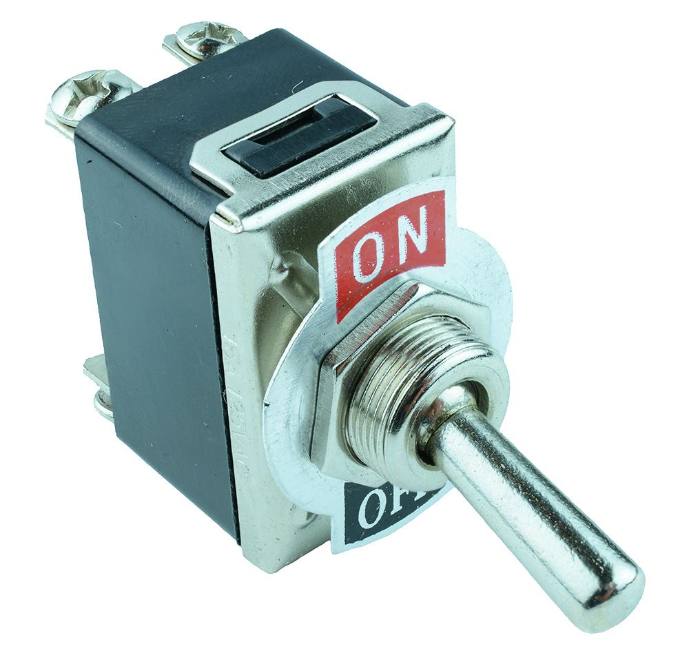 Standard 12mm Toggle Switch Screw Terminals 10A 250VAC - Double or Single Pole - Picture 22 of 30