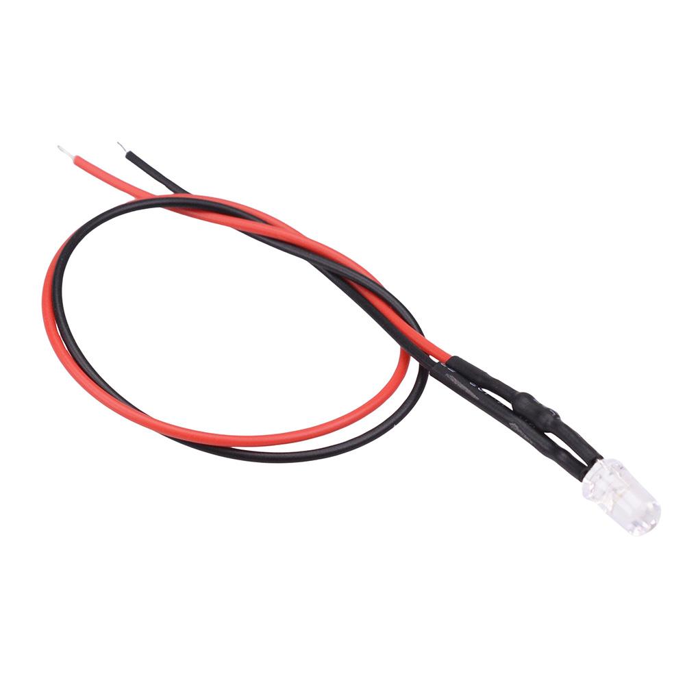 Constant or Flashing 1.8mm 3mm 5mm 8mm 10mm Pre Wired Bright LED Prewired 12V - Picture 3 of 6